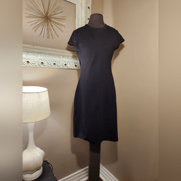 Susana Monaco Stretchy Black Dress Size Small - Picture 3 of 7